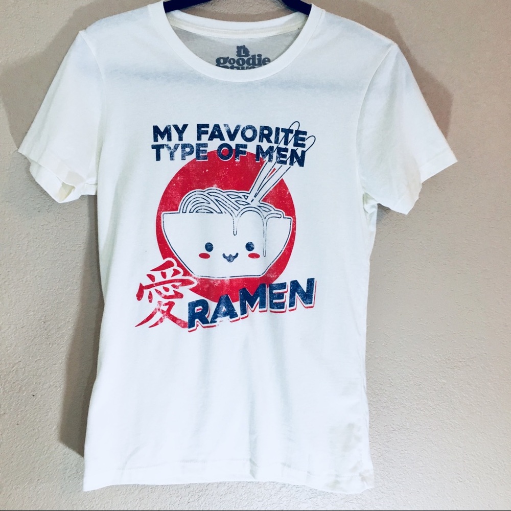 Fun graphic tee goody two sleeves cotton tee shirt